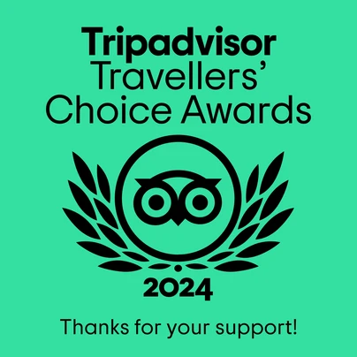 Tripadvisor Travelers’ Choice award 2024